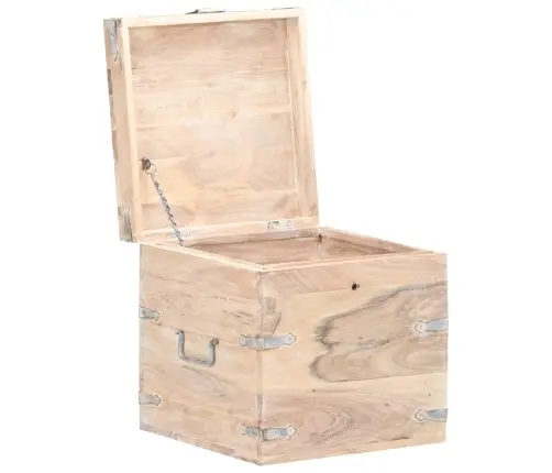 Lāde, 40X40X40 Cm, Akācijas Masīvkoks Vidaxl