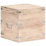 Lāde, 40X40X40 Cm, Akācijas Masīvkoks Vidaxl