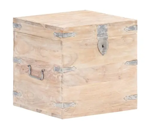 Lāde, 40X40X40 Cm, Akācijas Masīvkoks Vidaxl