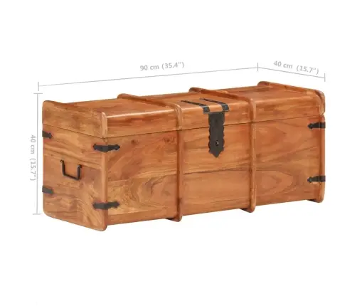 Hoiukirst 90 X 40 X 40 cm Akaatsiapuidust