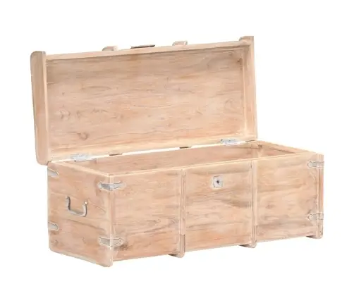 Skrynia-Daiktadėžė, 90X40X40cm Akacijos Medienos Masyvas