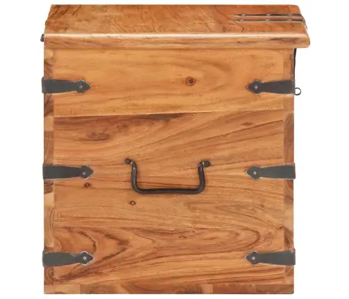 Lāde, 40X40X40 Cm, Akācijas Masīvkoks Vidaxl
