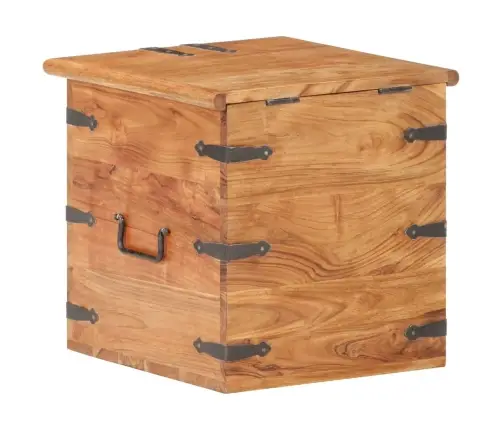 Lāde, 40X40X40 Cm, Akācijas Masīvkoks Vidaxl