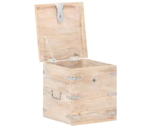 Lāde, 40X40X40 Cm, Akācijas Masīvkoks Vidaxl