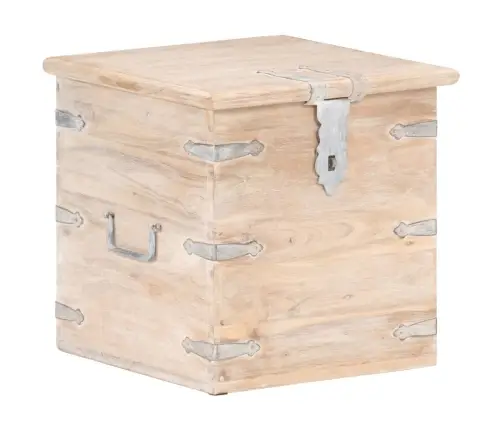 Lāde, 40X40X40 Cm, Akācijas Masīvkoks Vidaxl