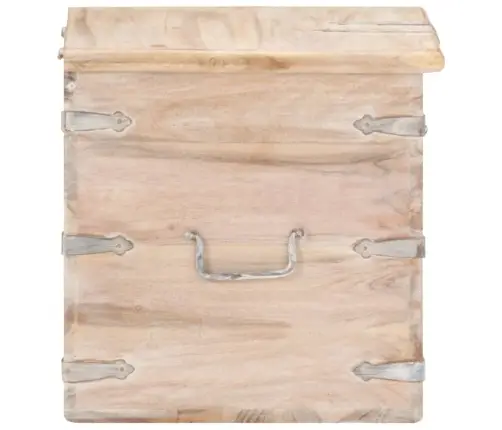 Lāde, 40X40X40 Cm, Akācijas Masīvkoks Vidaxl