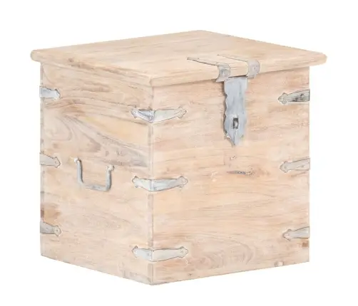 Lāde, 40X40X40 Cm, Akācijas Masīvkoks Vidaxl