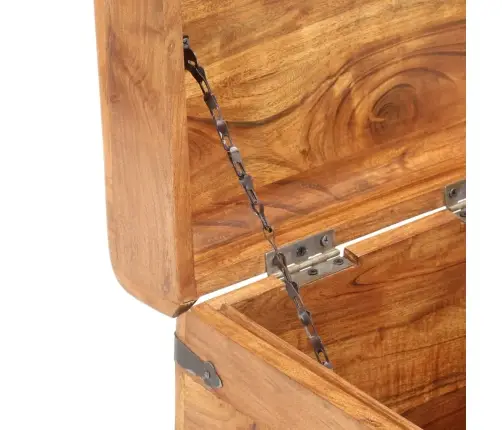 Skrynia, 40X40X40cm Akacijos Medienos Masyvas