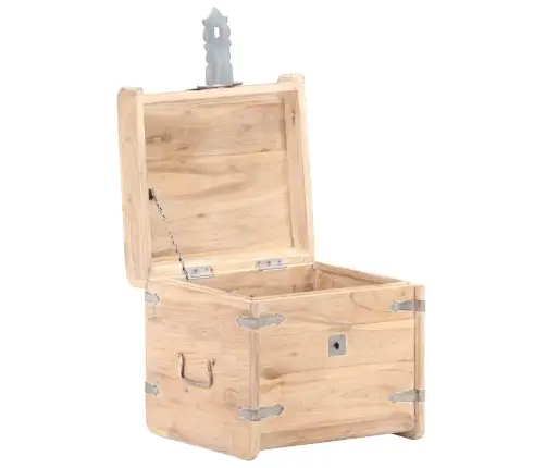 Lāde, 40X40X40 Cm, Akācijas Masīvkoks Vidaxl