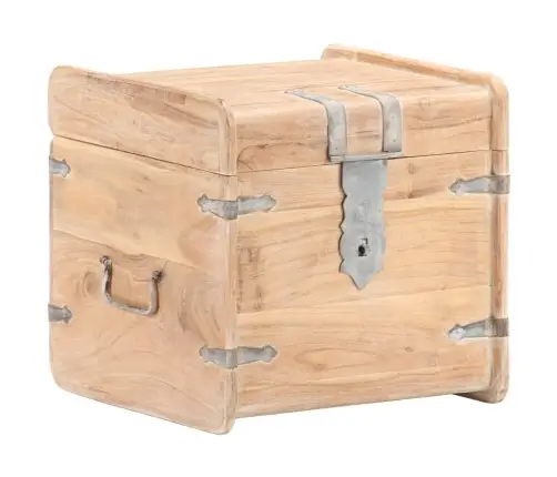 Lāde, 40X40X40 Cm, Akācijas Masīvkoks Vidaxl