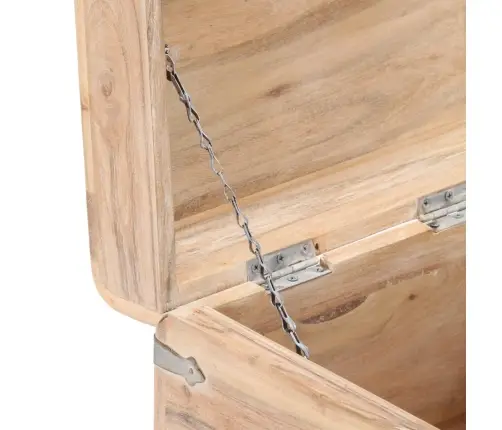 Lāde, 40X40X40 Cm, Akācijas Masīvkoks Vidaxl