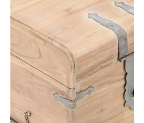 Lāde, 40X40X40 Cm, Akācijas Masīvkoks Vidaxl