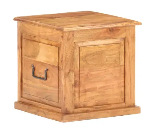 Lāde, 40X40X40 Cm, Akācijas Masīvkoks Vidaxl