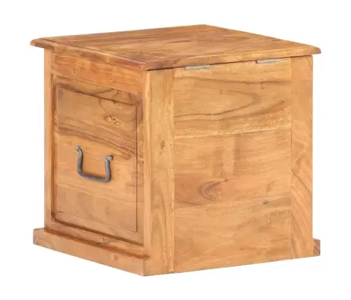 Lāde, 40X40X40 Cm, Akācijas Masīvkoks Vidaxl