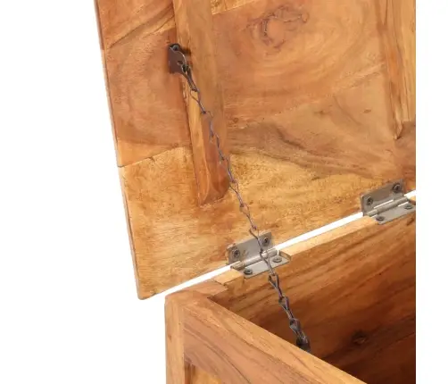 Lāde, 40X40X40 Cm, Akācijas Masīvkoks Vidaxl