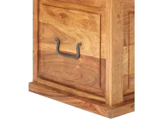 Lāde, 40X40X40 Cm, Akācijas Masīvkoks Vidaxl