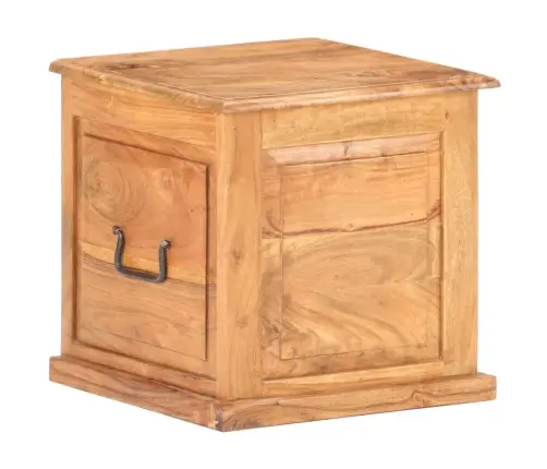 Lāde, 40X40X40 Cm, Akācijas Masīvkoks Vidaxl