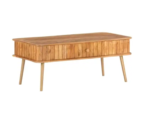 Kohvilaud, 100 X 50 X 40 cm Akaatsiapuit