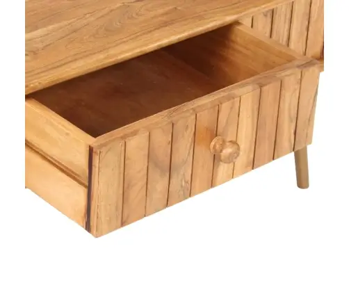 Kavos Staliukas, 100X50X40cm Akacijos Medienos Masyvas