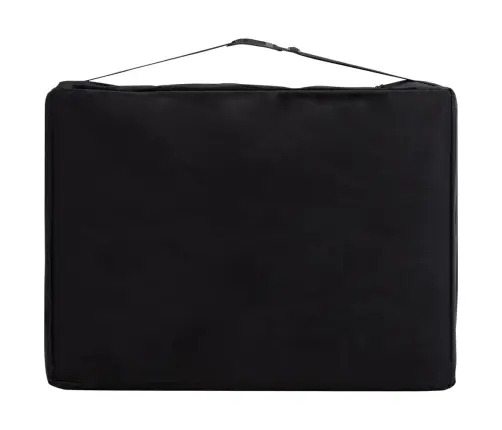 Saliekams Masāžas Galds, 3 Daļas, Koks, Violets Vidaxl