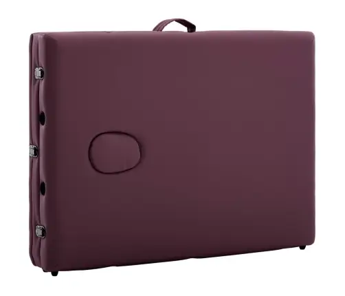 Kokkupandav Massaažilaud 3 Tsooniga, Alumiinium, Veinililla