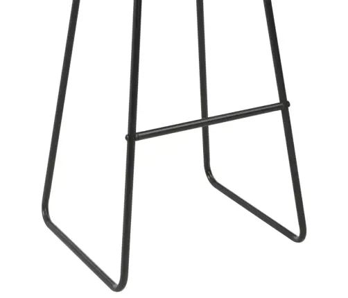 Bāra Krēsli, 4 Gab., Melna Mākslīgā Āda Vidaxl