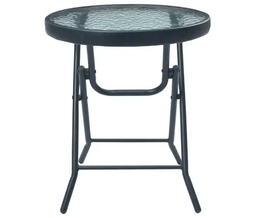 3-Osaline Bistrookomplekt, Must, Teras