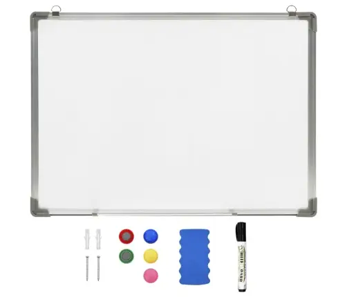 Magnettahvel, Kuivpuhastatav, Valge, 70 X 50 cm Teras