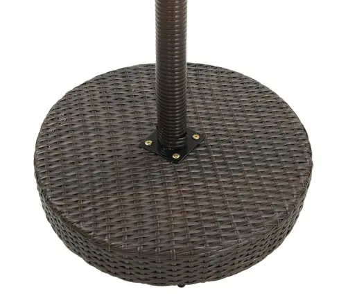Sodo Staliukas, Rudos Spalvos, 60,5X106cm Poliratanas