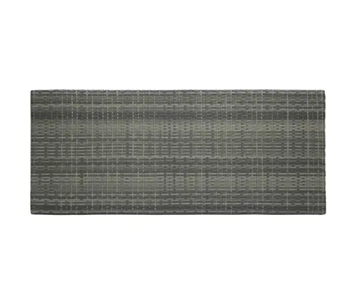 Sodo Baro Staliukas, Pilkas, 140,5X60,5X110,5cm Poliratanas