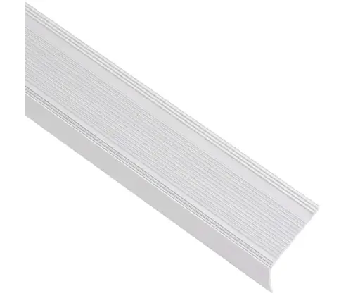 Profiliai Laiptams, 5Vnt., Sidabro, 90 cm Aliuminis, L Formos