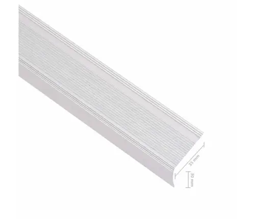 L-Kujuline Trepiliist 5 Tk, Alumiinium, 90 cm Hõbedane