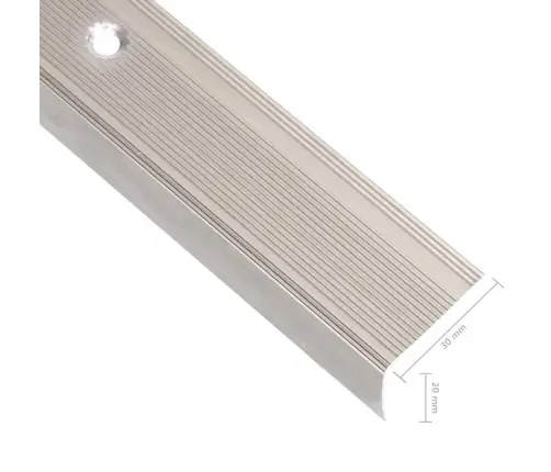 Kāpņu Profili, 15 Gab., L Forma, 90 Cm, Alumīnijs Vidaxl