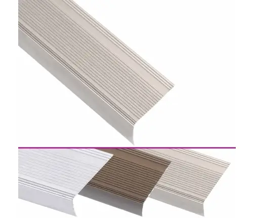 Kāpņu Profili, 15 Gab., L Forma, 90 Cm, Alumīnijs Vidaxl