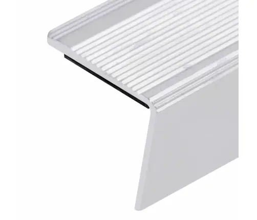 Profiliai Laiptams, 5Vnt., Sidabro, 100 cm Aliuminis, L Formos