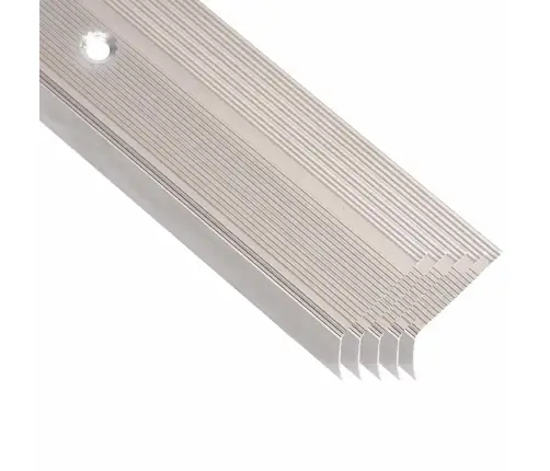 Kāpņu Profili, 5 Gab., L Forma, 100 Cm, Alumīnijs Vidaxl