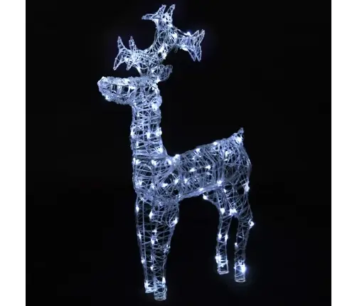 Ziemassvētku Dekorācija, Ziemeļbriedis, 90 Led, 60X16X100 Cm Vidaxl