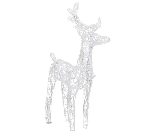 Ziemassvētku Dekorācija, Ziemeļbrieži Un Kamanas, 280X28X55 Cm Vidaxl