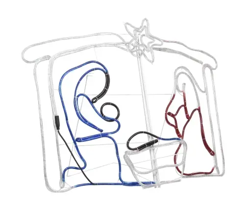 Kristuse Sünnistseen, Jõulukaunistus, 240 Ledi, 116X41X87 Cm