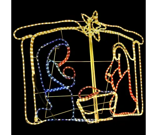 Kristuse Sünnistseen, Jõulukaunistus, 240 Ledi, 116X41X87 Cm