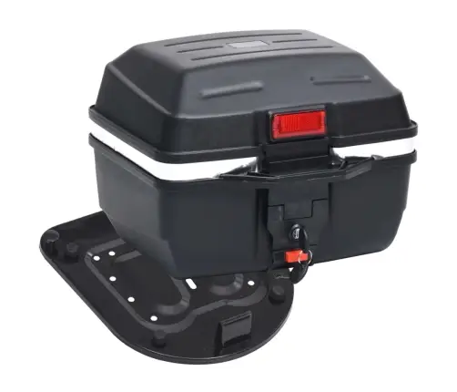 Viršuje Tvirtinamas Dėklas Vienam Motociklo Šalmui, 24L