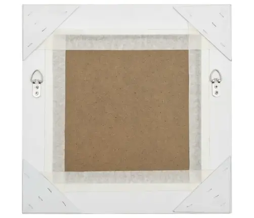 Baroka Stila Sienas Spogulis, 40X40 Cm, Sudraba Krāsā Vidaxl