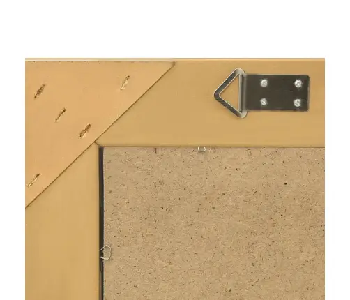 Baroka Stila Sienas Spogulis, 50X40 Cm, Zelta Krāsā Vidaxl