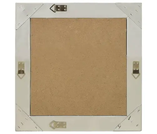 Sieninis Veidrodis, Sidabrinis, 50X50cm Barokinis Stilius