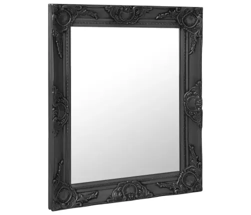 Barokkstiilis Seinapeegel 50 X 60 cm Must