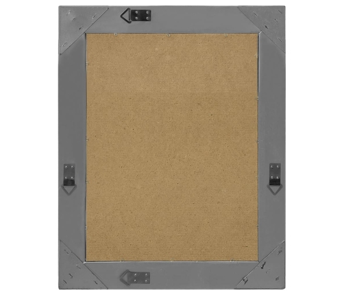 Baroka Stila Sienas Spogulis, 50X60 Cm, Melns Vidaxl