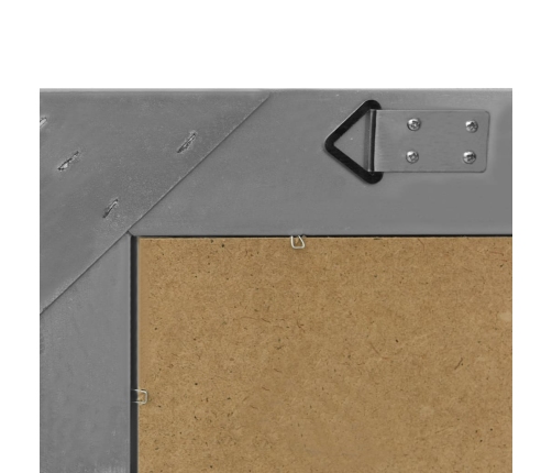 Baroka Stila Sienas Spogulis, 50X60 Cm, Melns Vidaxl