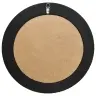 Baroka Stila Sienas Spogulis, 50 Cm, Melns Vidaxl