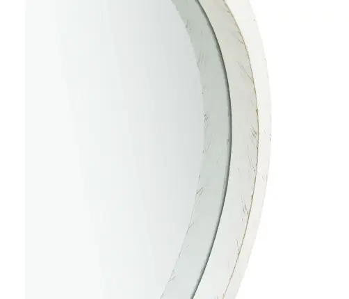 Sienas Spogulis Ar Siksnu, 50 Cm, Balts Vidaxl