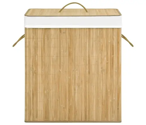 Bambusest Pesukorv 2 Sektsiooniga, 100 L